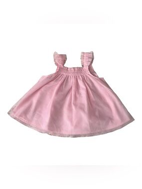 First Impressions Pink Ruffle Baby Dress